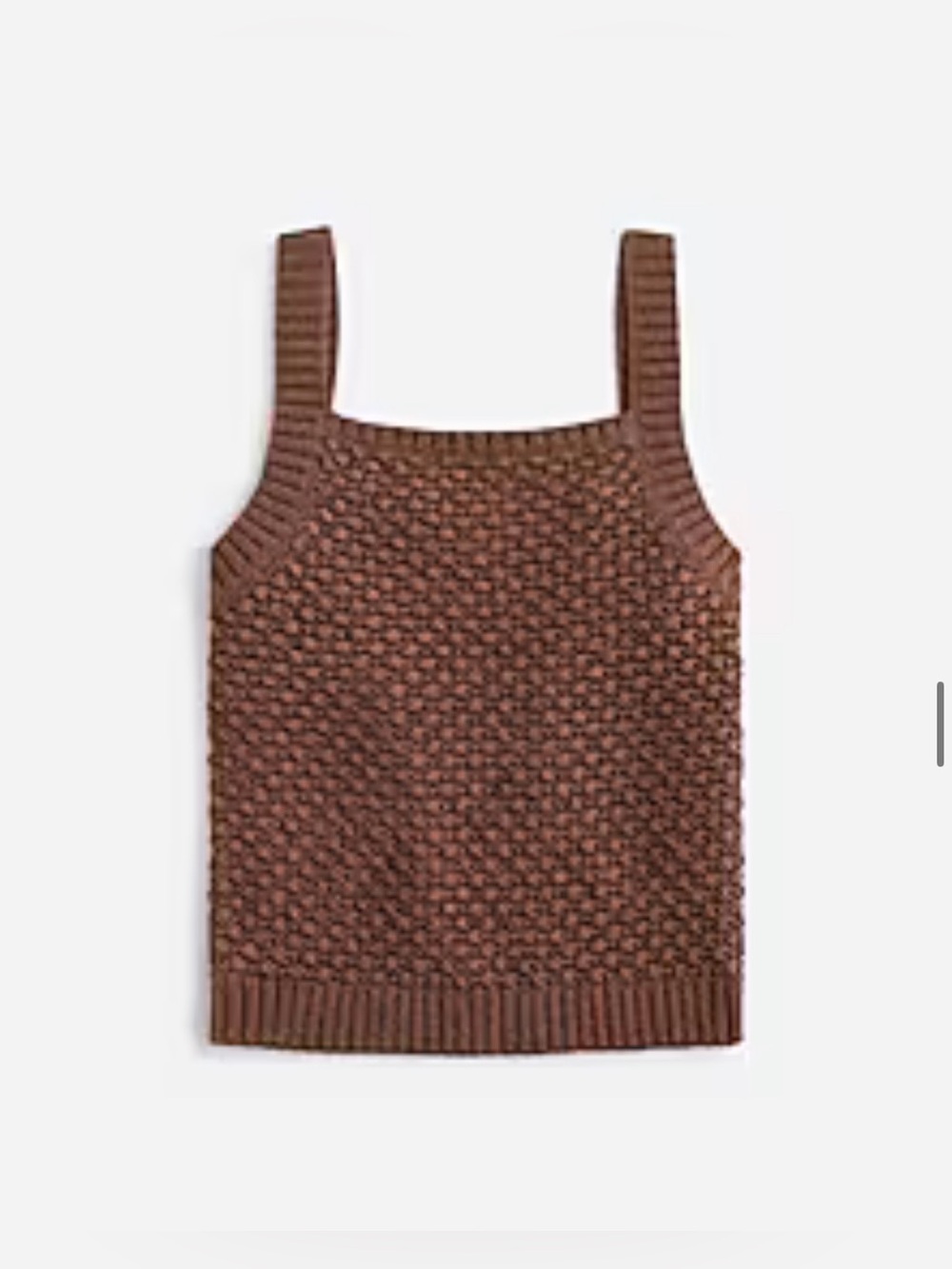 J. Crew Basket Stitch Sweater Tank